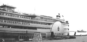 S. S. President in harbor, 12/24/51