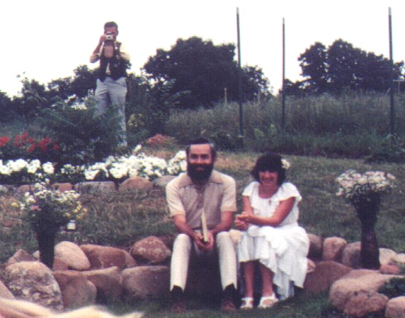 Robert and Barbara's wedding, July 11, 1981