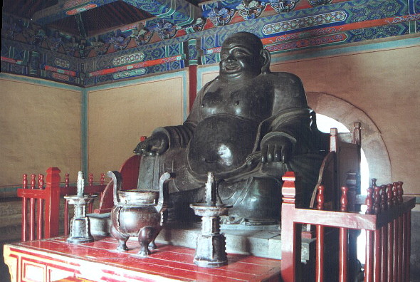 Wooden Buddha, Fragrant Mts. Park 
