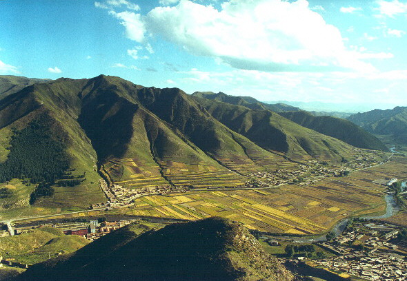 Xiahe valley, September 1999