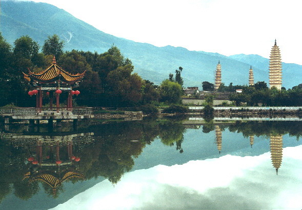 Pagodas in Old Dali, September 1999
