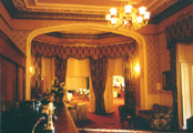 Dining room at Dunkenhalgh Manor