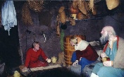 Tableau of life in the Viking village