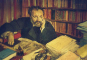 Self-portrait of Edgar Degas