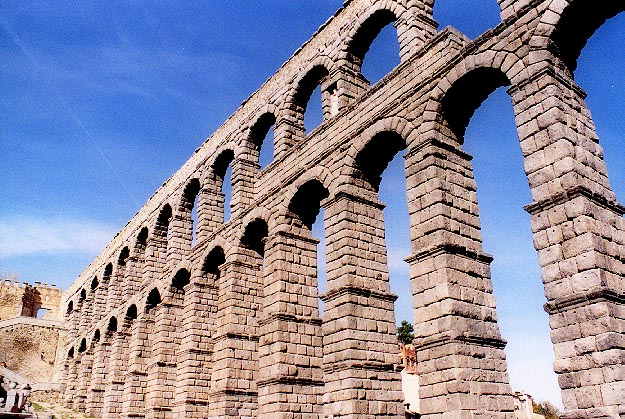Roman Aqueduct in Segovia
