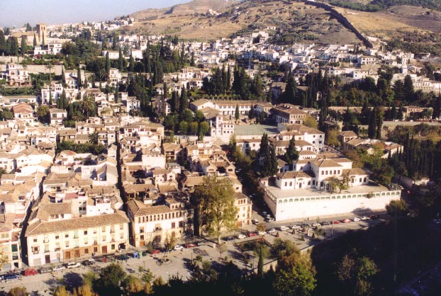 View of Granada from the Alhambra