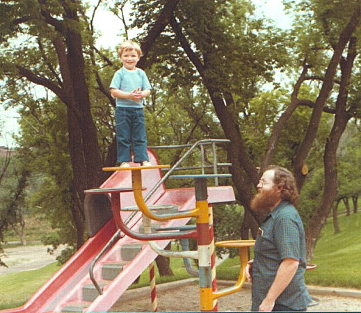 Summer 1978, Powderhorn Park in Minneapolis